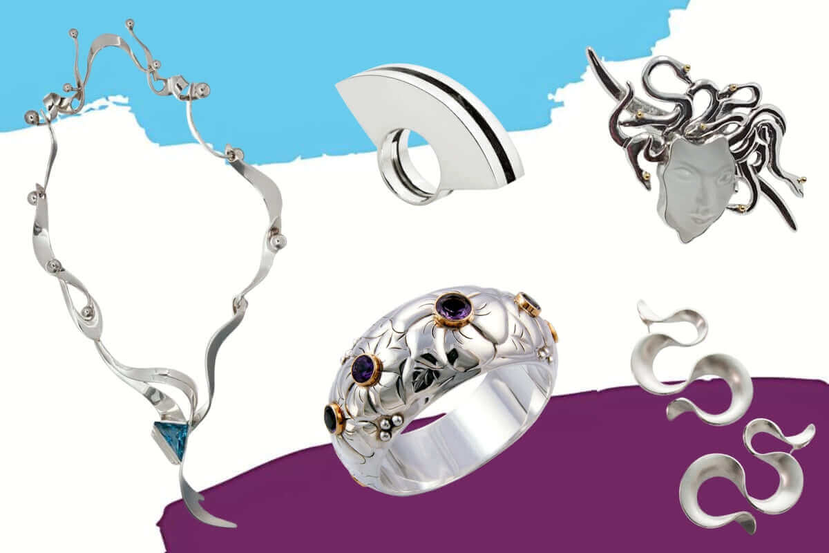 Handmade Silver pieces from Today's Taxco Masters