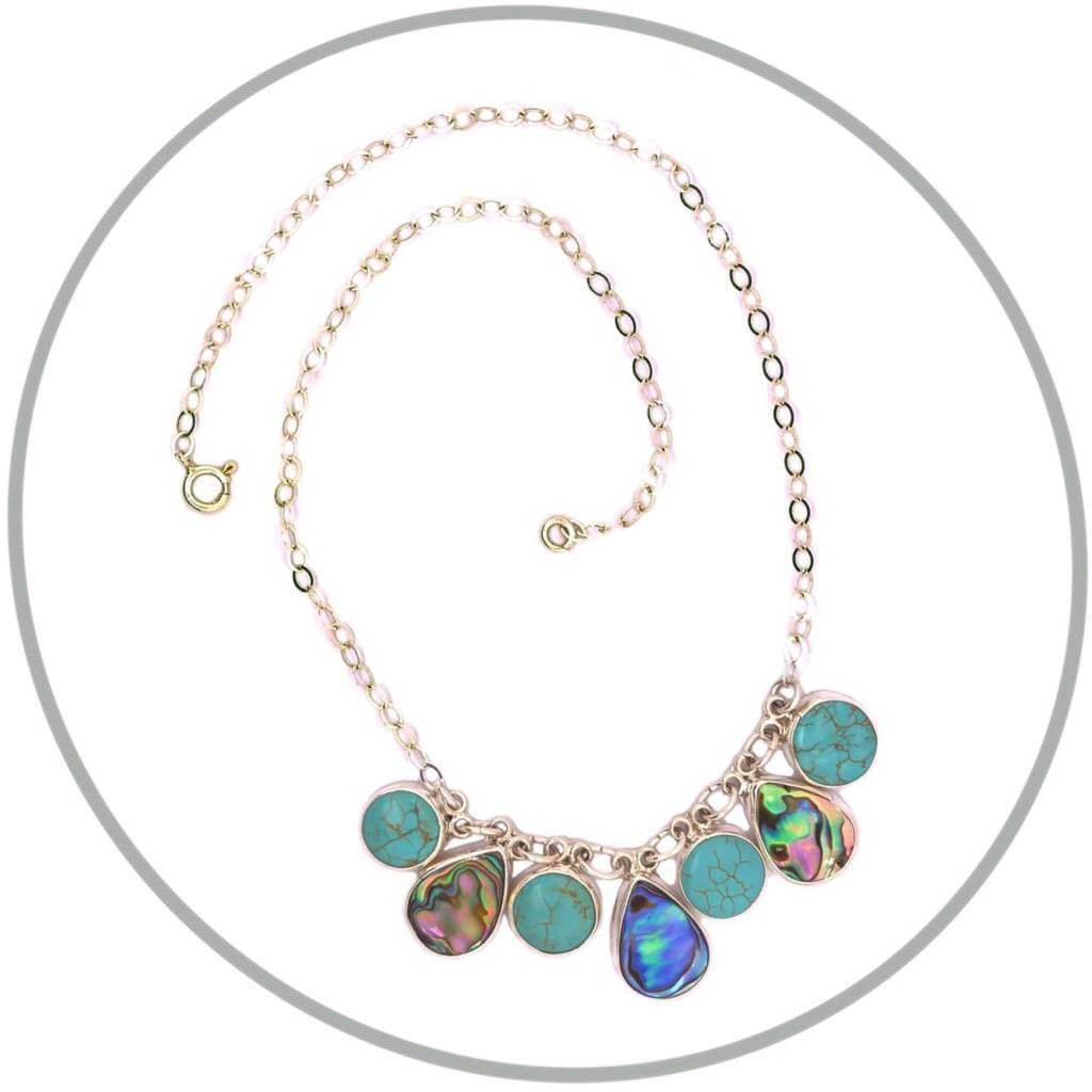 Gemstones Necklaces At Nueve Sterling