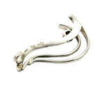 Back view of the pendant showing the authentic 925 sterling silver hallmark