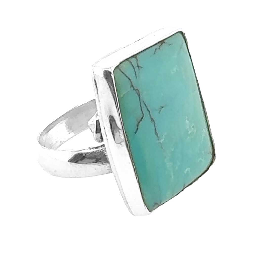 950-Silver-Rectangular-Turquoise-Ring-side-Nueve-Sterling