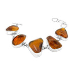 Amber-Bracelet-in-950-Silver-front-Nueve-Sterling