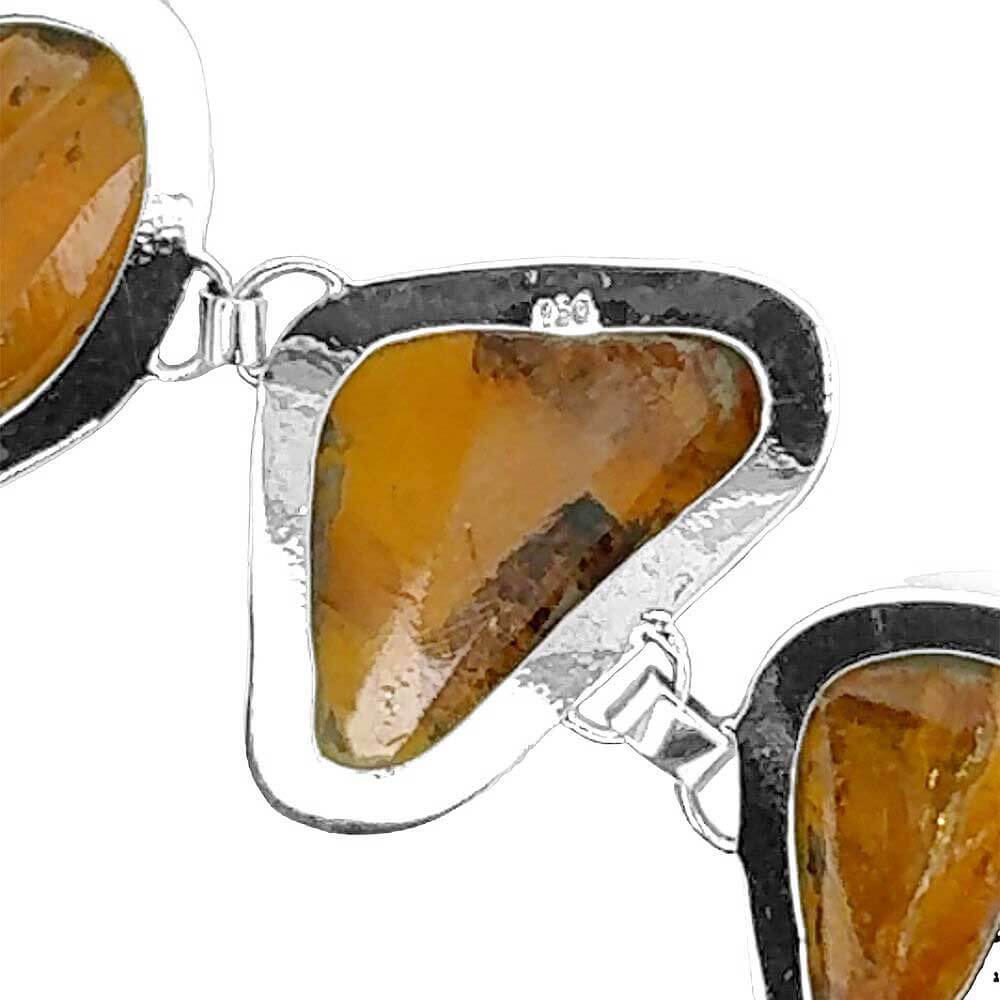 Amber-Bracelet-in-950-Silver-mark-Nueve-Sterling