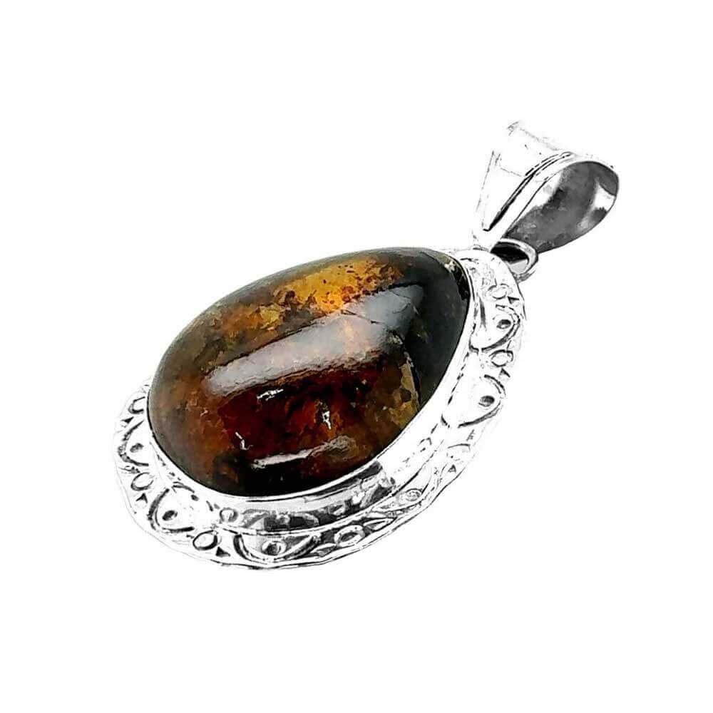 Amber-Pendant-with-950-Silver-Frame-side-Nueve-Sterling