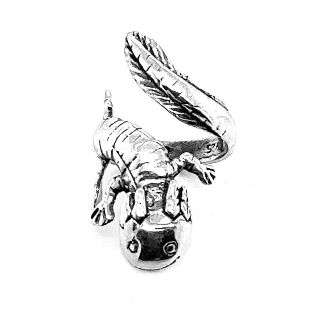 Axolotl-Ring-front-Nueve-Sterling