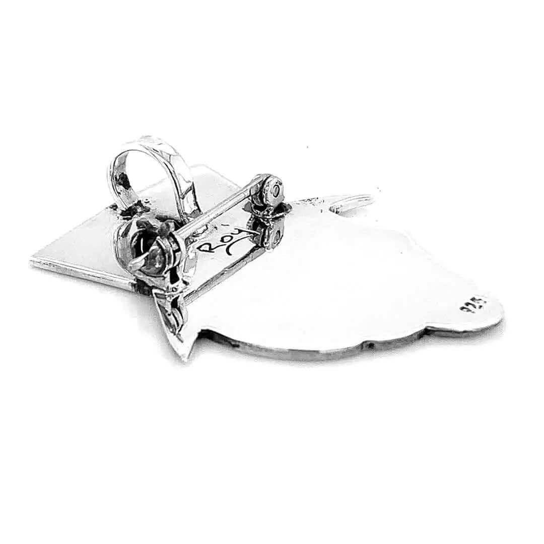 Catrin-Silver-Pin-Pendant-flat-Nueve-Sterling