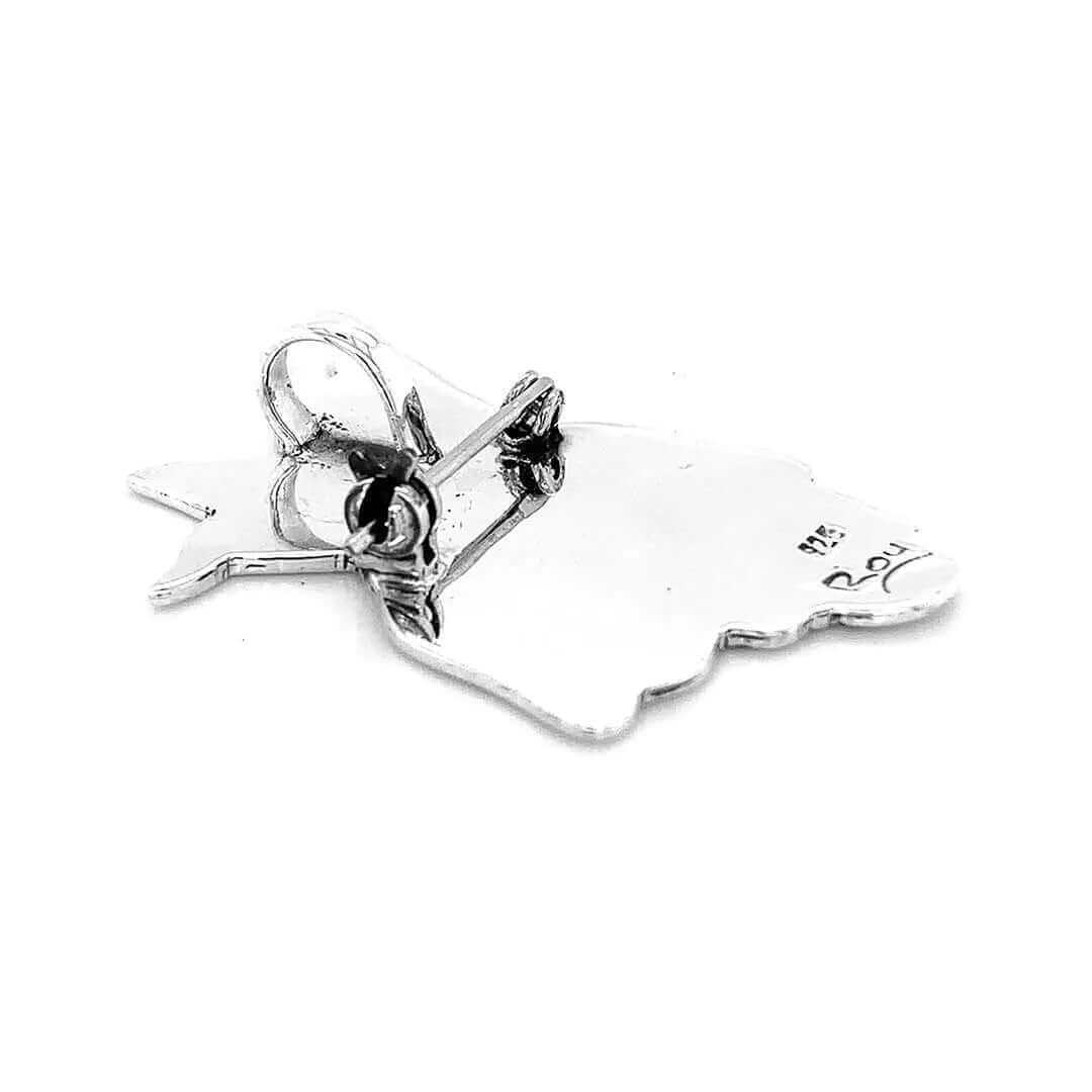 Catrina-Lady-Silver-Pin-Pendant-flat-Nueve-Sterling