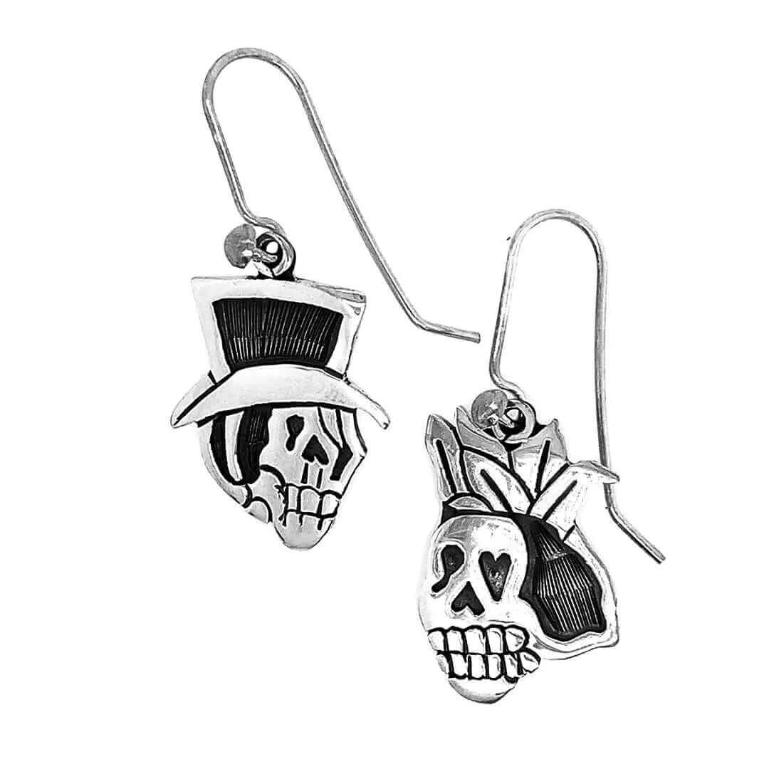 Catrines-Silver-Earrings-front-Nueve-Sterling