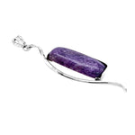 Charoite-Silver-Pendant-Side-Nueve-Sterling