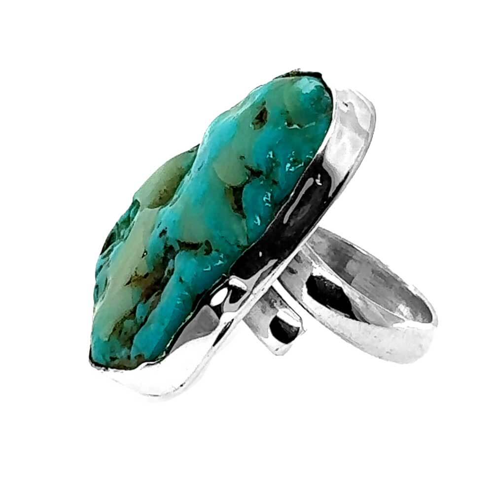 Chunky-950-Silver-Raw-Turquoise-Ring-other-side-Nueve-Sterling