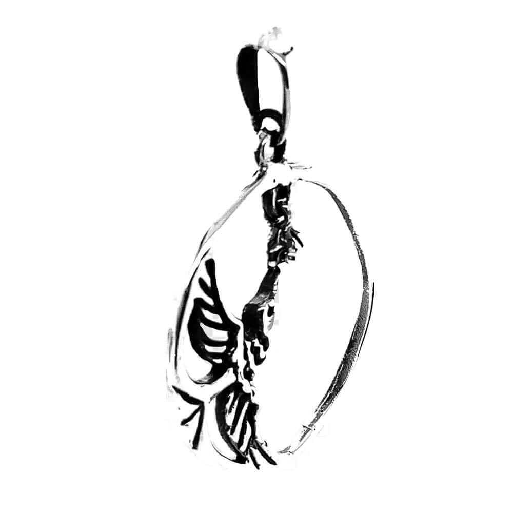 Hummingbird-Silver-Pendant-side-Nueve-Sterling