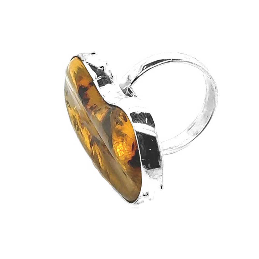 Irregular-Shaped-Amber-Ring-in-950-Silver-side-Nueve-Sterling