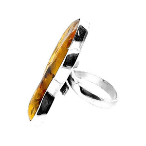 Irregular-Shaped-Amber-Ring-in-950-Silver-other side-Nueve-Sterling