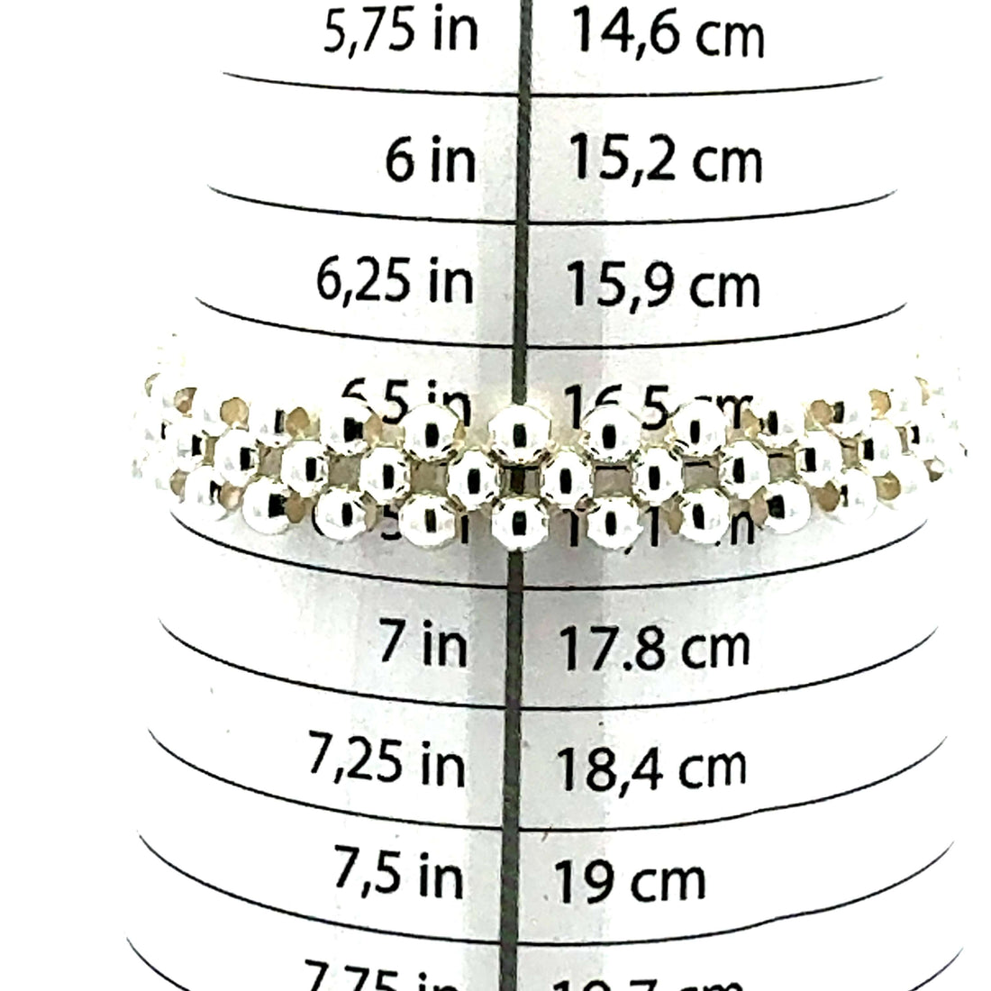 Medium Elastic Bracelet Large Size Measurement