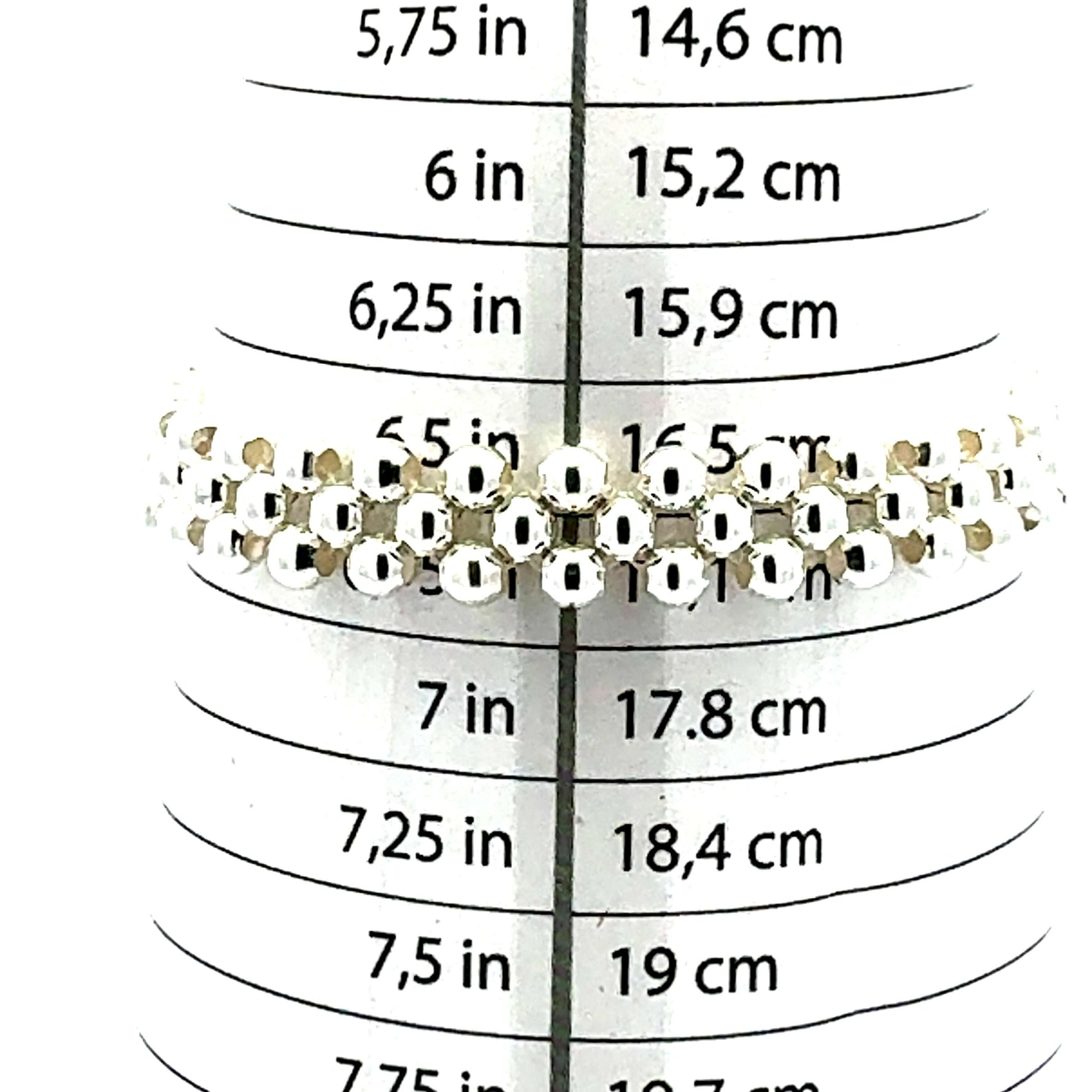 Medium Elastic Bracelet Large Size Measurement