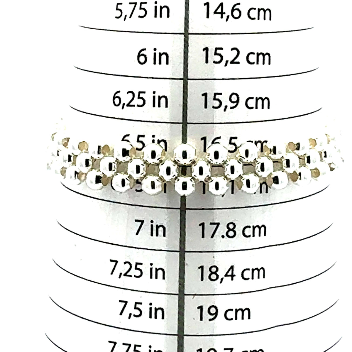 Medium Elastic Bracelet Large Size Measurement