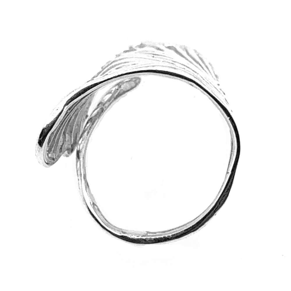 Long-Mexican-Silver-Ginkgo-Leaf-Ring-back-Nueve-Sterling