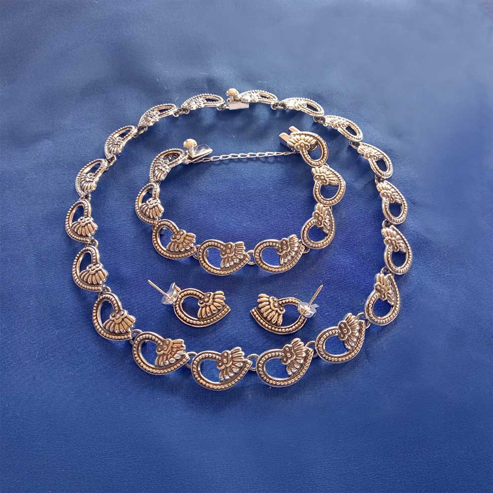 Margot de Taxco Flowers Set 513 Nueve Sterling