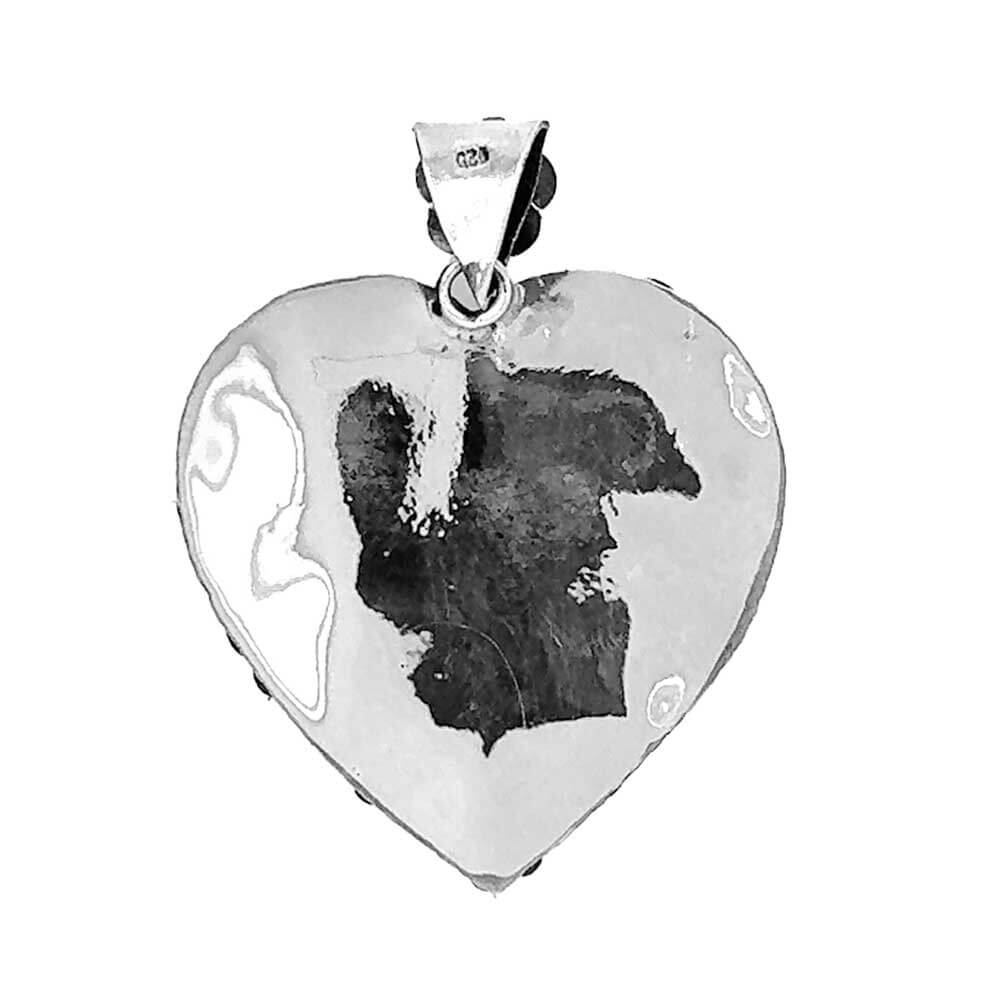 Medium-Heart-with-Flowers-Silver-Pendant-back-Nueve-Sterling