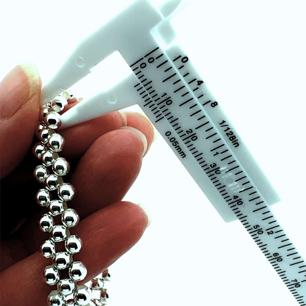 Medium Elastic Bracelet Bead Measurement