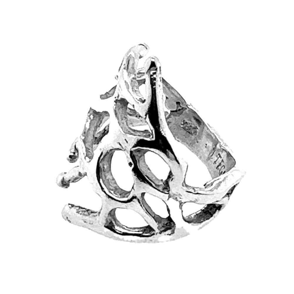 Modern-Taxco-Silver-Ring-other-side-Nueve-Sterling