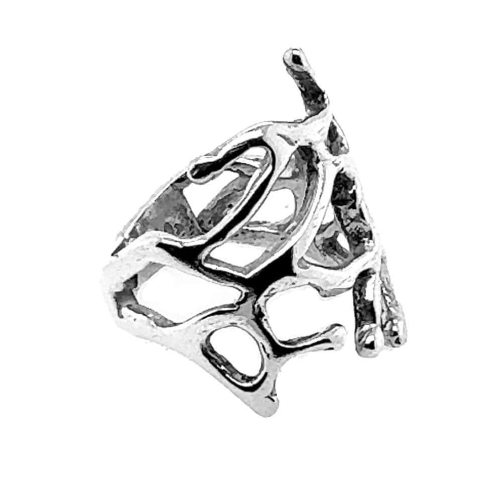 Modern-Taxco-Silver-Ring-side-Nueve-Sterling