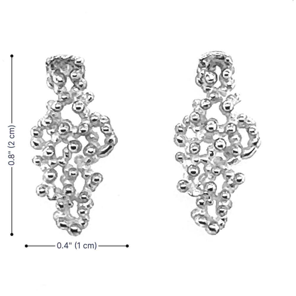 Modern-Silver-Caviar-Post-Earrings-measurements-Nueve-Sterling