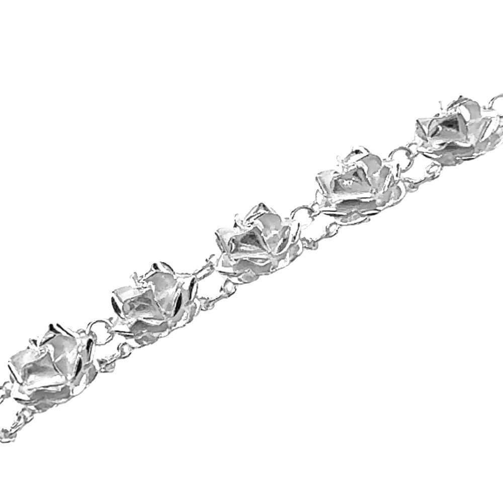 Taxco-Silver-Bracelet-with-Roses-side-Nueve-Sterling