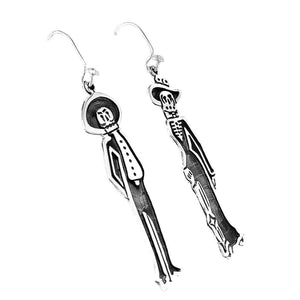 Catrines-Couple-Silver-Earrings-side-Nueve-Sterling