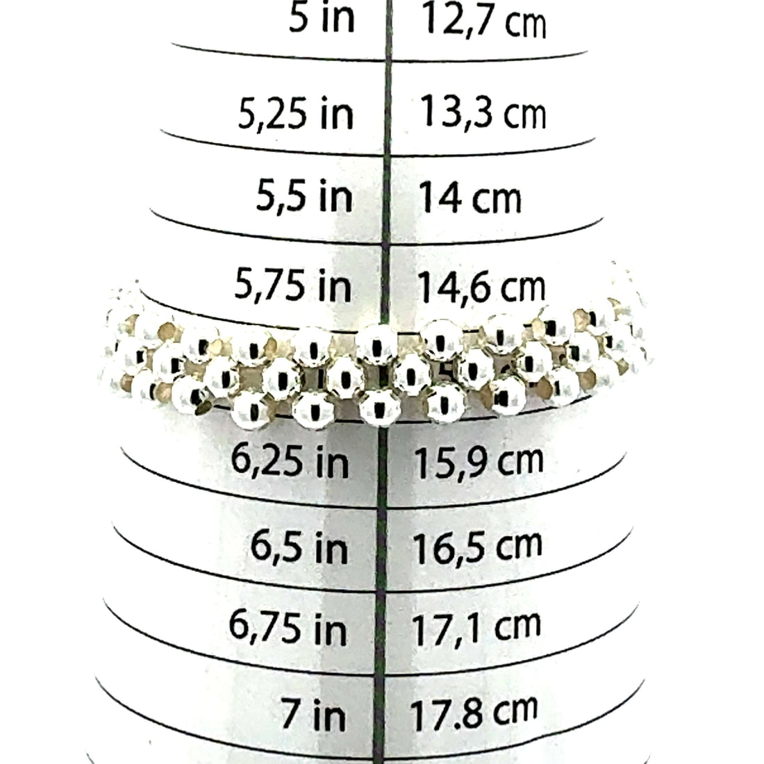 Medium Elastic Bracelet Small Size Measurement
