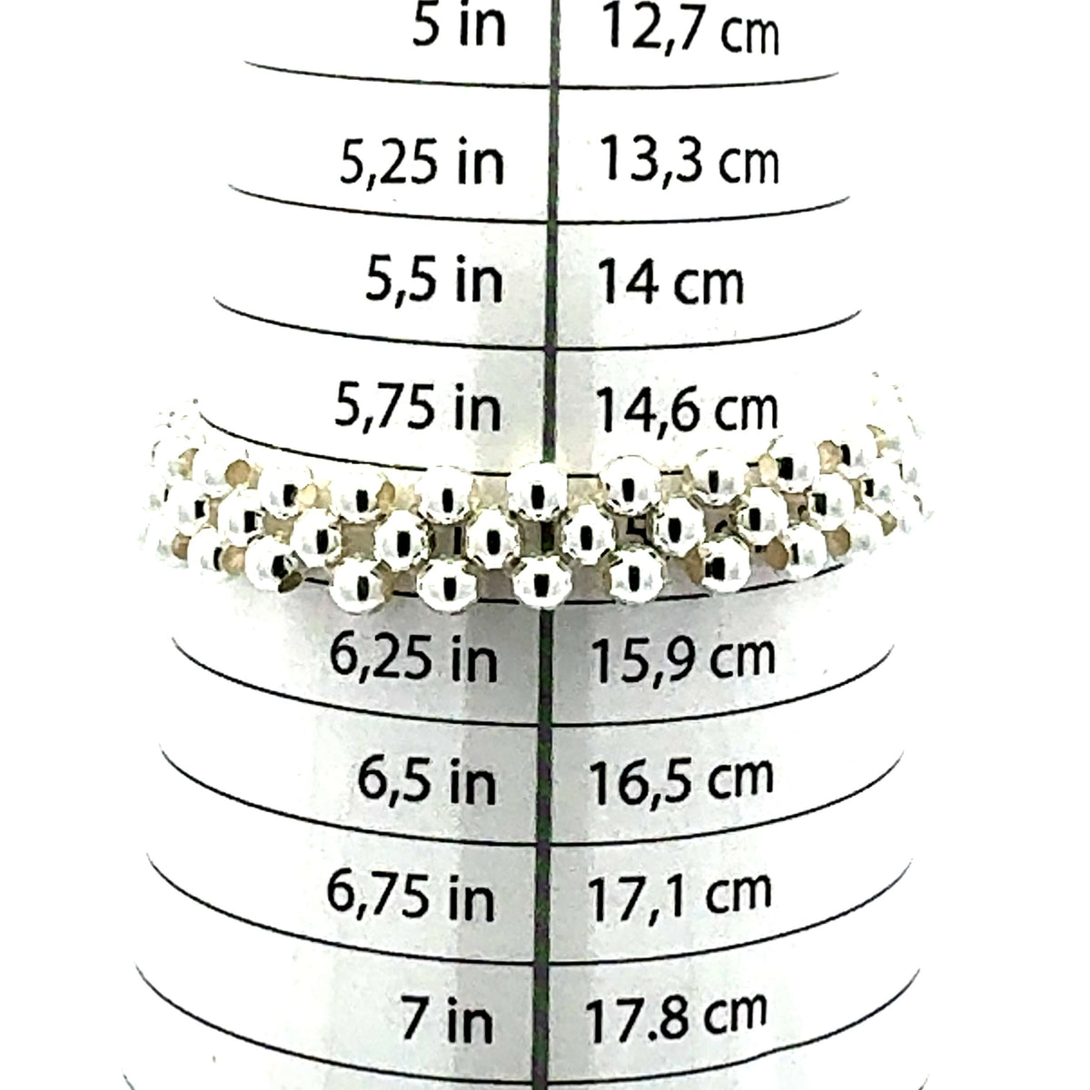Medium Elastic Bracelet Small Size Measurement