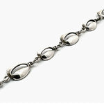 Detail of Small Silver Shells Bracelet 