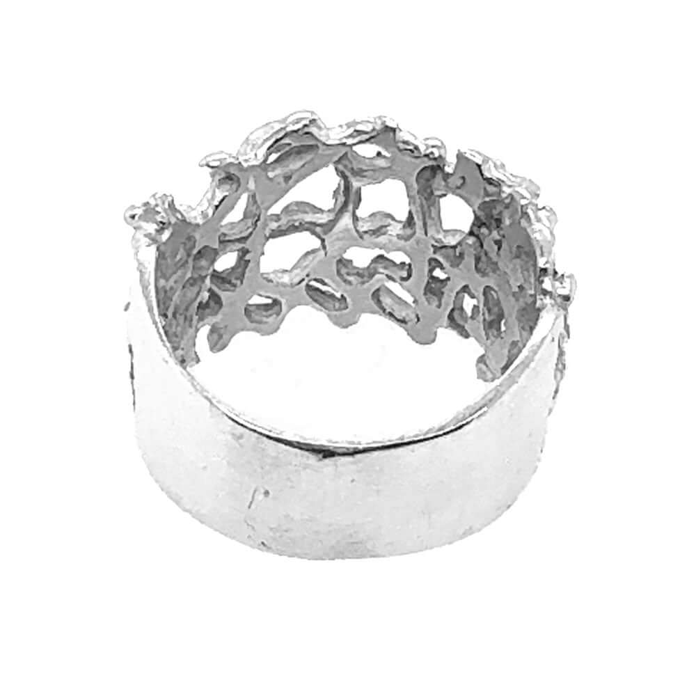 Sophisticated-Sterling-Silver-Textured-Ring-back-Nueve-Sterling