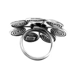 Spirals-Big-Silver-Ring-back-Nueve-Sterling