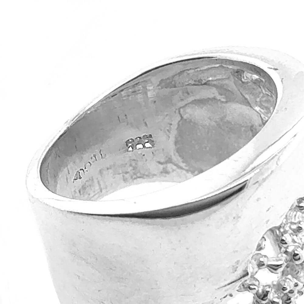 Taxco-Silver-Wide-Band-Ring-stamp-Nueve-Sterling