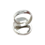 Taxco Silver Coral Ring back