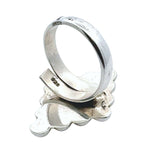 Taxco silver ring showing 925 stamp