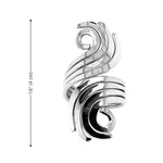 measurement-guide	Dimension layout for the artisan ring illustrating the exact 4 cm (1.57-inch) length for bold daily wear.