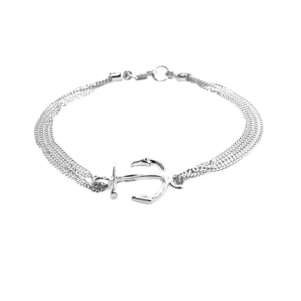 Anchor Silver Bracelet 