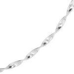 %product Big Twisted Silver Choker Nueve Sterling