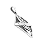 Birds Silver Pendant flat - Nueve Sterling