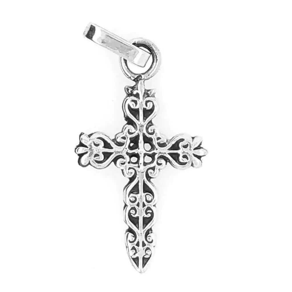 %product Celtic Silver Cross l Nueve Sterling