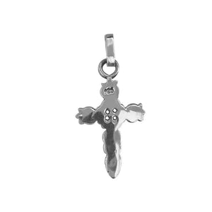 %product Celtic Silver Cross l Nueve Sterling