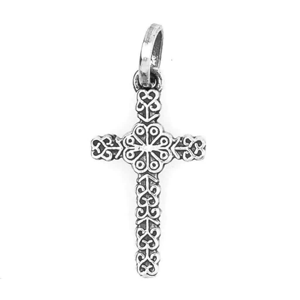 Celtic Silver Cross ll - Nueve Sterling