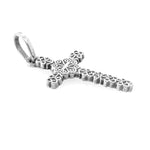 Celtic Silver Cross ll side - Nueve Sterling