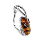 %product Chiapas Amber Silver Pendant Nueve Sterling