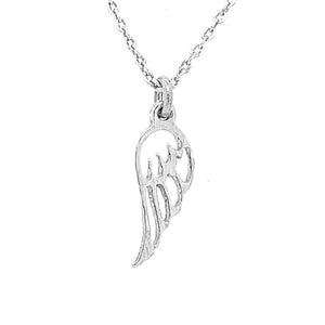 %product Mini Wing Pendant in Silver Nueve Sterling