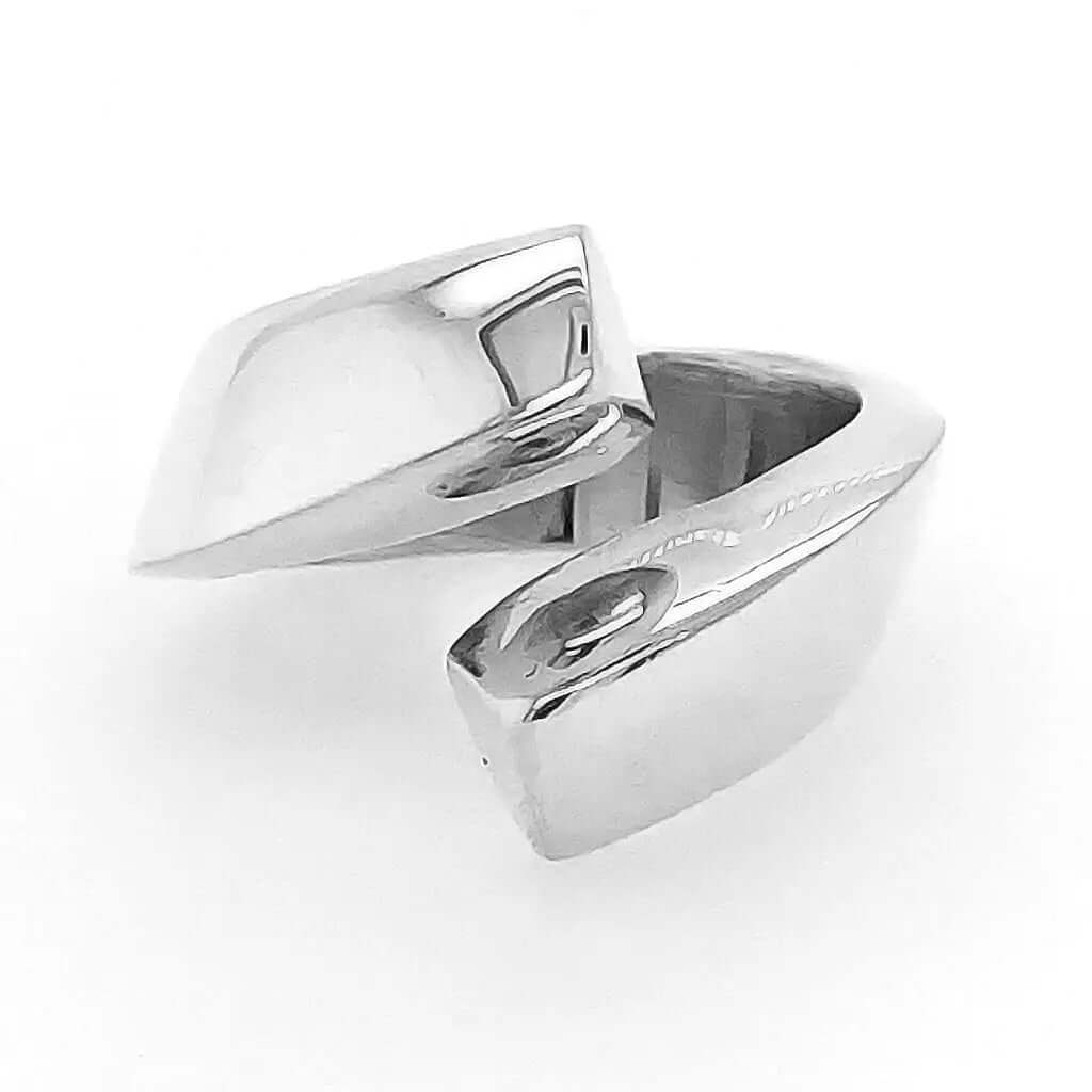 Open Silver Ring - Nueve Sterling