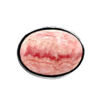 %product Rhodochrosite Silver Ring Nueve Sterling