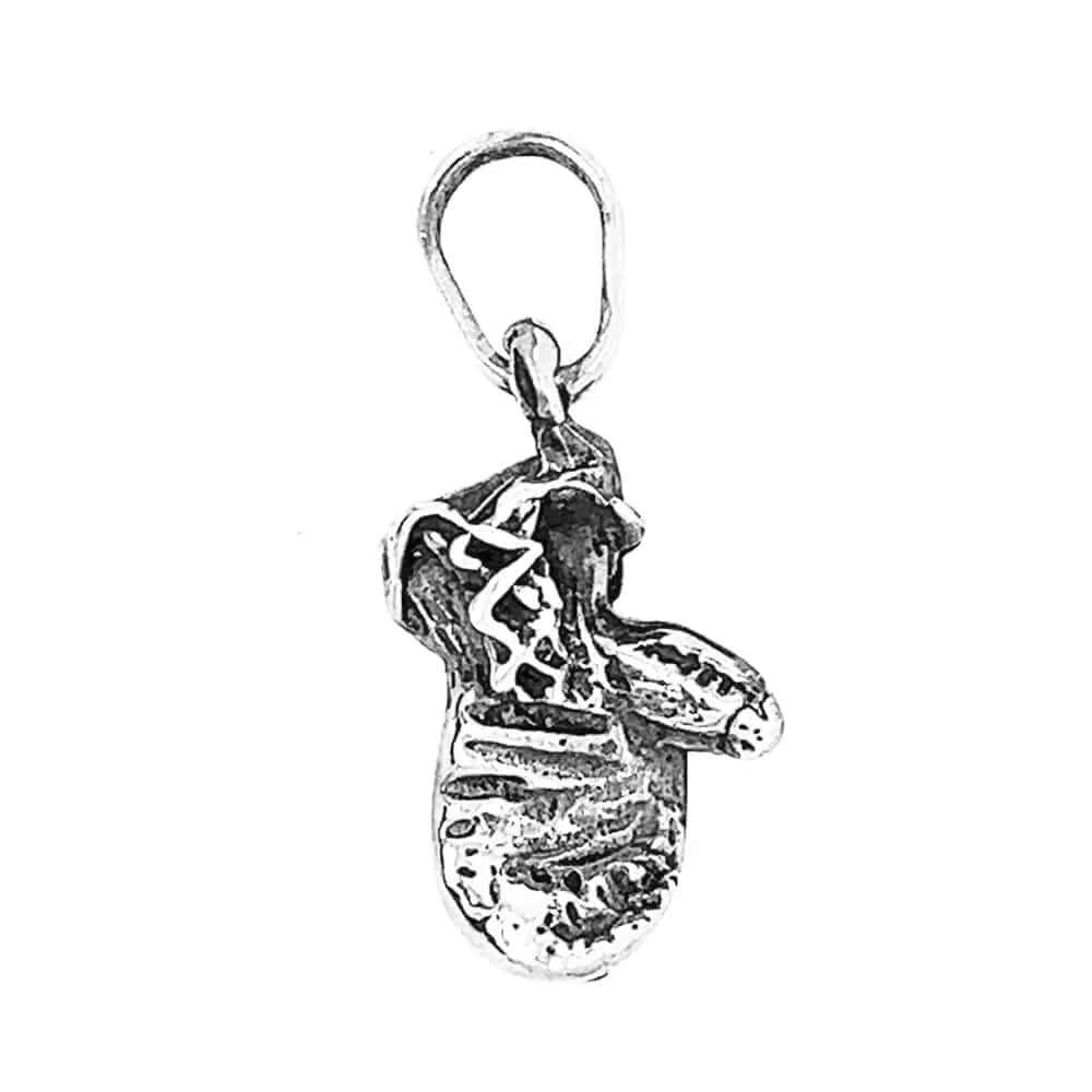 Silver Boxing Glove Charm - Nueve Sterling