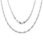 Thick Rope Silver Chain - Nueve Sterling